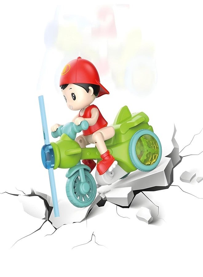 EUPHORIA Rk Toys Stunt Tricycle Toy for Kids | 360 Degree Rotation | 3D Light and Music | Fun Gift for Boys and Girls | Multicolor Toy for Entertainment for Kids - Image 5